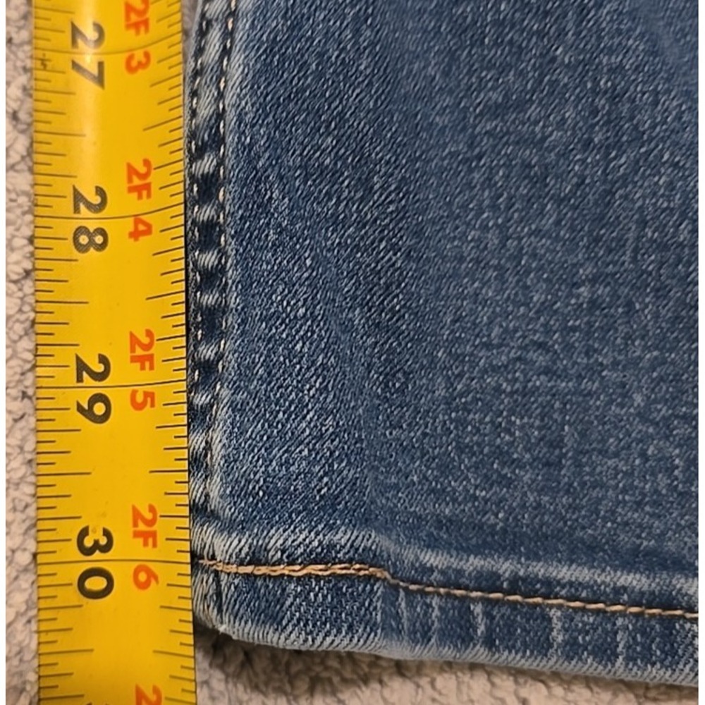Levi Strauss Womens 11 Bootcut Jeans Blue Denim 30x32 Y2K Low-rise 2000 - Picture 4 of 9